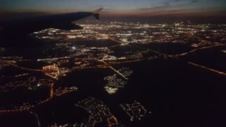 올랜도 공항 MCO 스카이 전경과 착륙 시간 Orlando International Airport